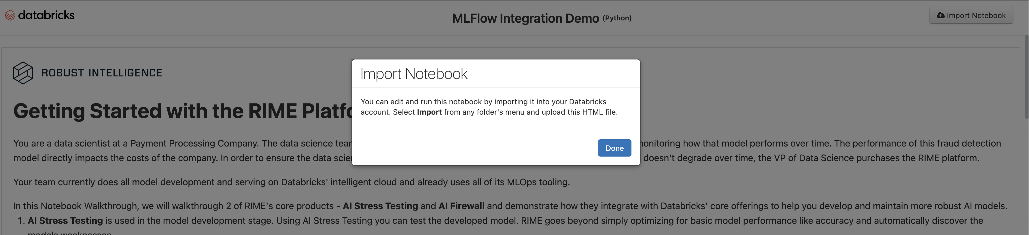 HTML Import Instructions